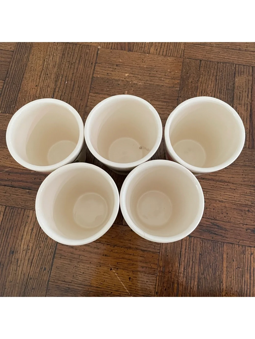 Franciscan Desert Rose ceramic tumbler cups set of 5